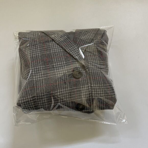 VTG Pendleton Blazer 100% Virgin Wool Womens 12 Academic Career Plaid Coat USA - Picture 10 of 10